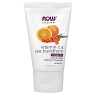 <img alt="NOW Foods, Solutions, Vitamin C & Sea Buckthorn Moisturizer, 2 fl oz (59 ml)" title="NOW Foods, Solutions, Vitamin C & Sea Buckthorn Moisturizer, 2 fl oz (59 ml),733739080004"