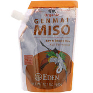3 PACK of Eden Foods Organic Miso Genmai -- 12.1 oz