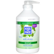 Kiss My Face Shower Gel Anti-stress Woodland Pine and Ginseng -- 32 fl oz