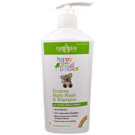 Natralia, Happy Little Bodies, Eczema Body Wash & Shampoo, 6 fl oz (175 ml)