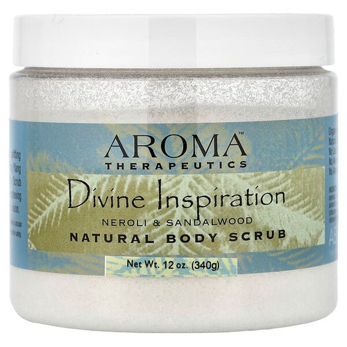 <img alt="Abra Therapeutics, Natural Body Scrub, Divine Inspiration, Neroli & Sandalwood, 12 oz (340 g)" title="Abra Therapeutics, Natural Body Scrub, Divine Inspiration, Neroli & Sandalwood, 12 oz (340 g),021204142037"