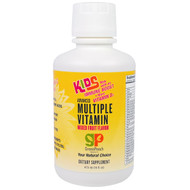 GreenPeach, Kids, Advanced Multiple Vitamin, Mixed Fruit Flavor, 16 fl oz (473 ml)
