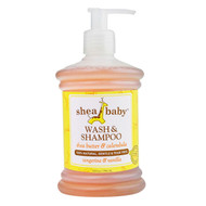Shea Baby Shea Mama, Wash & Shampoo, Tangerine & Vanilla, 10 fl oz (296 ml) (Discontinued Item)