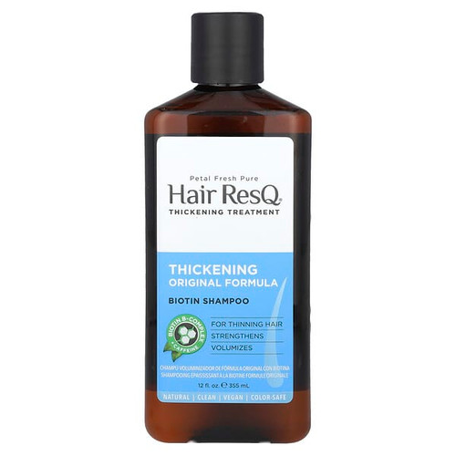 <img alt="Petal Fresh, Hair ResQ, Thickening Original Formula, Biotin Shampoo , 12 fl oz (355 ml)" title="Petal Fresh, Hair ResQ, Thickening Original Formula, Biotin Shampoo , 12 fl oz (355 ml),713708411015"