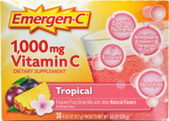 Emergen-C, Vitamin C, Tropical, 1,000 mg, 30 Packets, 0.32 oz (9.2 g) Each