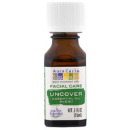 Aura Cacia, Facial Care, Essential Oil Blend, Uncover,  .5 fl oz (15 ml)