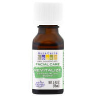 Aura Cacia, Facial Care, Essential Oil Blend, Revitalize, .5 fl oz (15 ml)