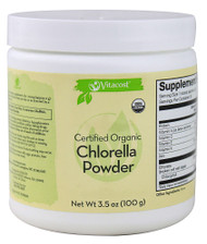 Vitaco, Certified Organic Chlorella Powder - 2000 mg - 3.5 oz (100 g)