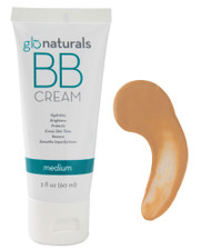 3 PACK of Glonaturals BB Cream - Medium Color - Non-GMO -- 2 fl oz