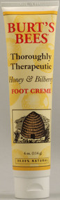 Burts Bees, Thoroughly Health-promoting Foot Creme Honey and Bilberry - 4 oz