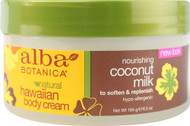Alba, Botanica Hawaiian Body Cream Coconut Milk - 6.5 oz