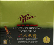 Prince of Peace, Red Panax Ginseng Extractum Ultra Strength - 30 Bottles