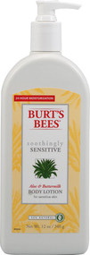 3 PACK of Burts Bees Aloe and Buttermilk Body Lotion -- 12 fl oz