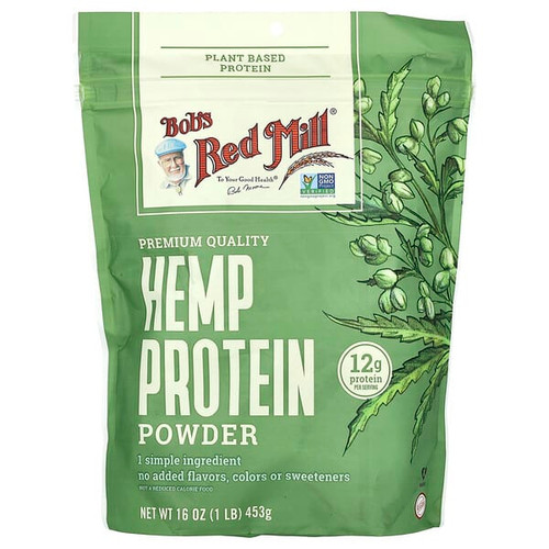 <img alt="Bobs Red Mill, Hemp Protein Powder, 16 oz (453 g)" title="Bobs Red Mill, Hemp Protein Powder, 16 oz (453 g),039978006035"