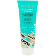 3 PACK of Pacifica Natural Beauty Coconut Power Strong & Long Healing Conditioner -- 8 fl oz
