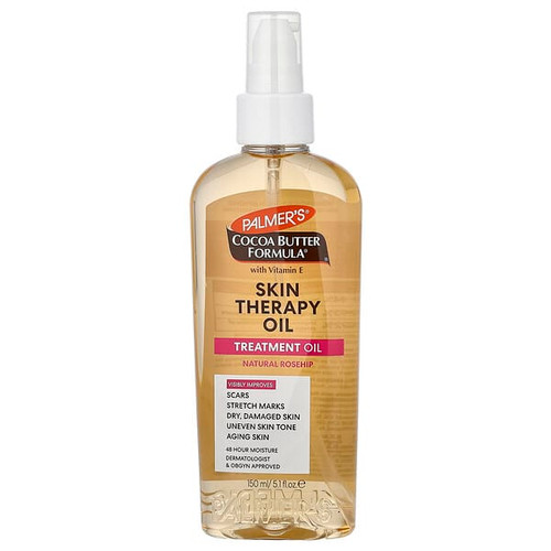 <img alt="Palmers, Cocoa Butter Formula with Vitamin E, Skin Therapy Oil, Rosehip, 5.1 fl oz (150 ml)" title="Palmers, Cocoa Butter Formula with Vitamin E, Skin Therapy Oil, Rosehip, 5.1 fl oz (150 ml),010181043598"