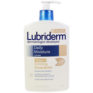Lubriderm, Daily Moisture Lotion, Shea + Enriching Cocoa Butter, 16 fl oz (473 ml)