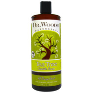 Dr. Woods, Tea Tree Castile Soap, 32 fl oz (946 ml)