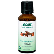 Now Foods, Organic Essential Oils, Clove, 1 fl oz (30 ml)