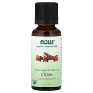 <img alt="NOW Foods, Organic Essential Oils, Clove, 1 fl oz (30 ml)" title="NOW Foods, Organic Essential Oils, Clove, 1 fl oz (30 ml),733739074089"