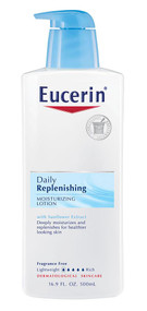 Eucerin, Daily Hydration, Lotion, Fragrance Free, 16.9 fl oz (500 ml)
