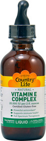 Country Life, Natural Liquid E-Complex, 240 IU, 2 fl oz (59 ml) (Discontinued Item)