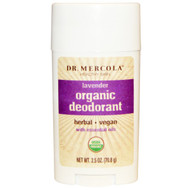Dr. Mercola, Organic Deodorant, Lavender, 2.5 oz (70.8 g)