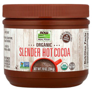 <img alt="NOW Foods, Real Food, Organic Slender Hot Cocoa, 10 oz (284 g)" title="NOW Foods, Real Food, Organic Slender Hot Cocoa, 10 oz (284 g),733739066817"
