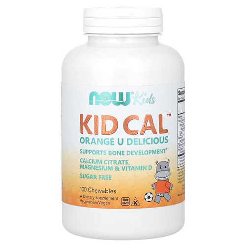 <img alt="NOW Foods, Kid Cal, Orange, 100 Chewables" title="NOW Foods, Kid Cal, Orange, 100 Chewables,733739012333"