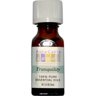 Aura Cacia, 100% Pure Essential Oils, Tranquility, .5 fl oz (15 ml)