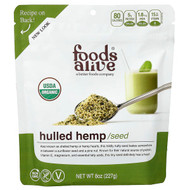 <img alt="Foods Alive, Organic Hulled Hemp Seeds, 8 oz (227 g)" title="Foods Alive, Organic Hulled Hemp Seeds, 8 oz (227 g),891551000386"