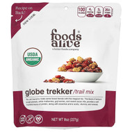 <img alt="Foods Alive, Organic Trail Mix, Globe Trekker, 8 oz (227 g)" title="Foods Alive, Organic Trail Mix, Globe Trekker, 8 oz (227 g),891551000911"