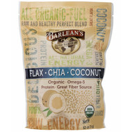 Barleans, Flax-Chia-Coconut Blend, 12 oz (340 g)