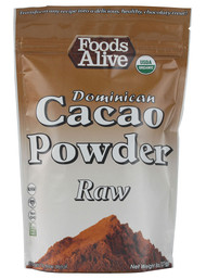 3 PACK of Foods Alive Organic Superfoods Cacao Powder Raw -- 8 oz