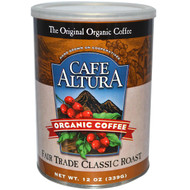 Cafe Altura, Organic Coffee, Fair Trade Classic Roast, 12 oz (339 g)