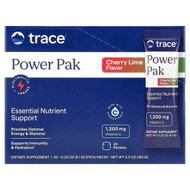 <img alt="Trace, Power Pak, Cherry Lime, 30 Packets, 0.22 oz (6.1 g) Each" title="Trace, Power Pak, Cherry Lime, 30 Packets, 0.22 oz (6.1 g) Each,878941001819"