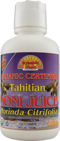 Dynamic Health Organic Certified Noni Blend Raspberry -- 16 fl oz