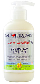 California Baby, Super Sensitive Everyday Lotion No Fragrance - 6.5 fl oz