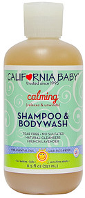 California Baby, Calming Shampoo and Bodywash French Lavender - 8.5 fl oz