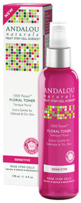 Andalou Naturals, Floral Toner, 1000 Roses, Sensitive, 6 fl oz (178 ml)