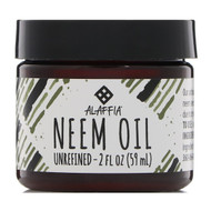 Alaffia, Neem Oil, Unrefined, 2 fl oz (59 ml)