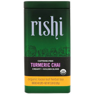 Rishi Tea, Organic Loose Leaf Herbal Tea, Turmeric Chai, 3.00 oz (85 g)