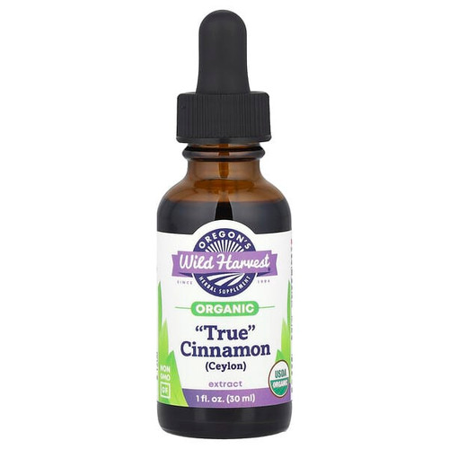 <img alt="Oregons Wild Harvest, Organic "True" Cinnamon (Ceylon) Extract, 1 fl oz (30 ml)" title="Oregons Wild Harvest, Organic "True" Cinnamon (Ceylon) Extract, 1 fl oz (30 ml),706195001982"