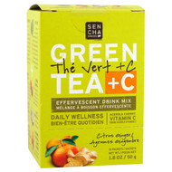 Sencha Naturals, Green Tea + C, Citrus Ginger, 10 Packets, 1.8 oz (50 g) Each