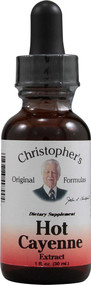 Christophers Original Formulas, Hot Cayenne Extract, 1 fl oz (30 ml) (Discontinued Item)