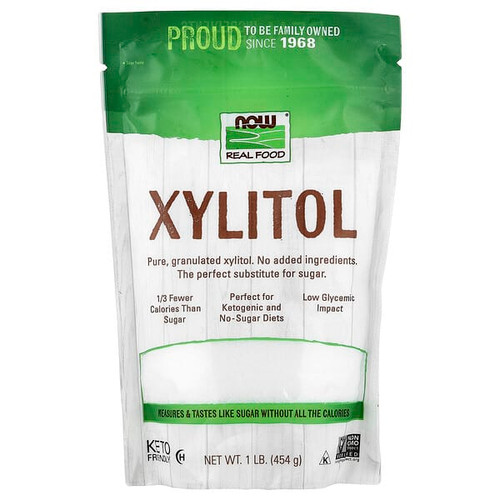 <img alt="NOW Foods, Real Food, Xylitol, 1 lb (454 g)" title="NOW Foods, Real Food, Xylitol, 1 lb (454 g),733739069832"
