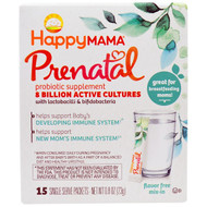 Happy Family Organics, Prenatal, Probiotic Supplement, Flavor Free, 15 Single Serve Packets - 0.8 oz (23 g)