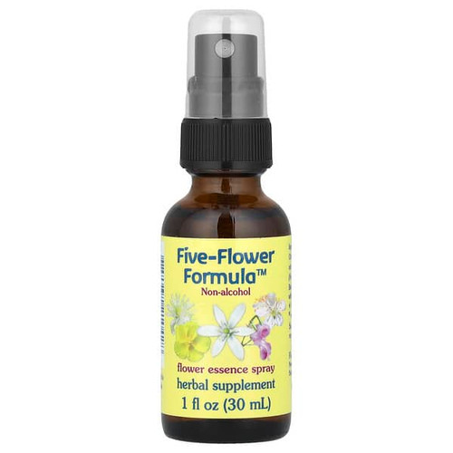 <img alt="Flower Essence Services, Five-Flower Formula, Flower Essence Spray, Non-Alcoholic, 1 fl oz (30 ml)" title="Flower Essence Services, Five-Flower Formula, Flower Essence Spray, Non-Alcoholic, 1 fl oz (30 ml),782932210428"