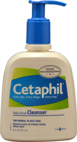Cetaphil, Daily Facial Cleanser, 8 fl oz (237 ml)