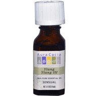 Aura Cacia, Pure Essential Oil, Ylang Ylang III, .5 fl oz (15 ml)